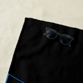 Volledig Rad Pap Funny Vaderdag 80s Gift Strandlaken (In situ)