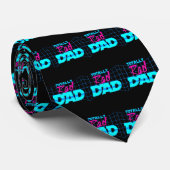 Volledig Rad Pap Funny Vaderdag 80s Gift Stropdas (Opgerold)