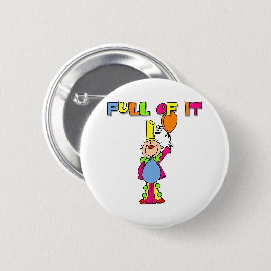 Volledig Ronde Button 5,7 Cm (Voorkant /achterkant)