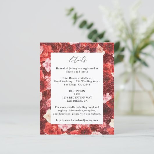 Volledig rood flessenpakket - wit 3 (Staand voorkant)