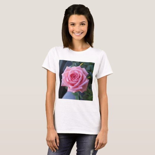 Volledig roze roze roze roze roze roze roze t-shirt (Voorkant volledig)