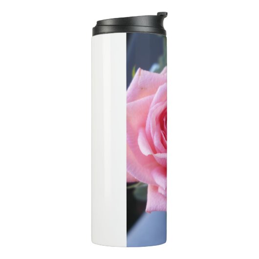 Volledig roze roze roze roze roze roze roze thermosbeker (Gedraaid links)