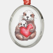 Volledig Schattig Metalen Ornament (Links)