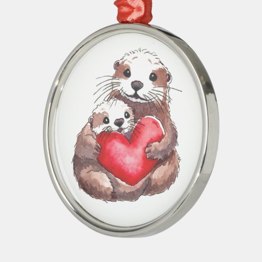 Volledig Schattig Metalen Ornament (Links)