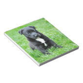 Volledig Schattige Puppy Notitieblok (Schuin)