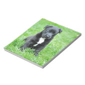 Volledig Schattige Puppy Notitieblok (Linkerzijde)