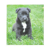 Volledig Schattige Puppy Notitieblok (Voorkant)