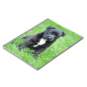 Volledig Schattige Puppy Notitieboek (Linkerzijde)