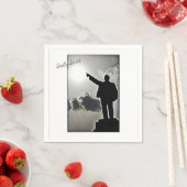 Volledig Sovjet Lenin Gestileerd Beeld Papieren Se Servetten (Insitu)