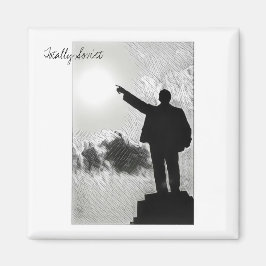 Volledig Sovjet Lenin Wijst de Weg Magneet