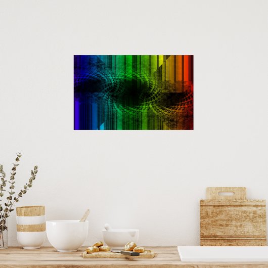 volledig spectrum poster (Keuken)