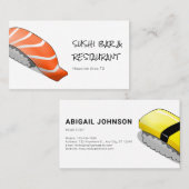 Volledig  Sushi Restaurant Visitekaartje (Voorkant / Achterkant)