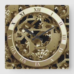 Volledig transparante klok