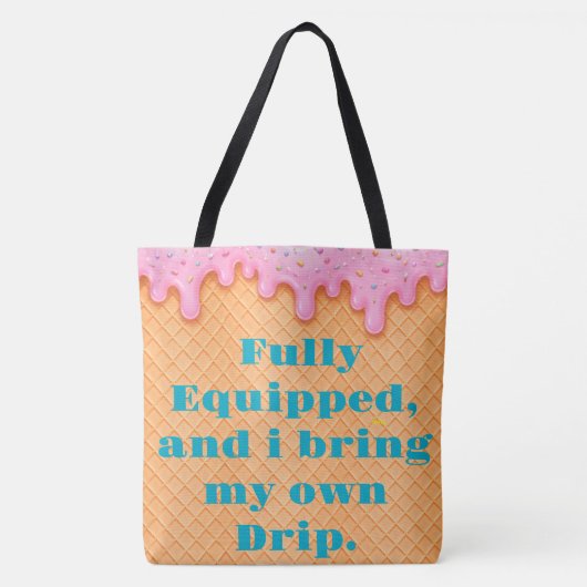 Volledig Uitgerust Tote Bag (Voorkant)