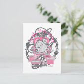 Volledig uitgevaagd briefkaart (Staand voorkant)