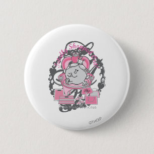 Volledig uitgevaagd ronde button 5,7 cm