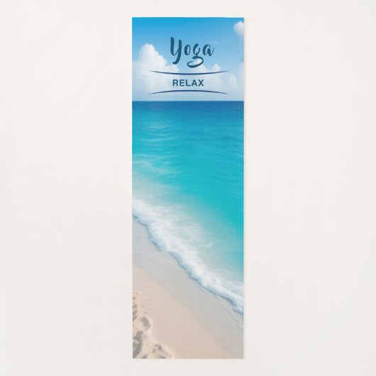 Volledig Uitzicht strand - Yoga Mat (Voorkant)