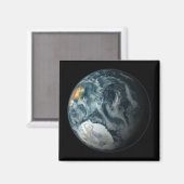 Volledig uitzicht van de Aarde met Antarctica Magneet (Voorkant / Achterkant)
