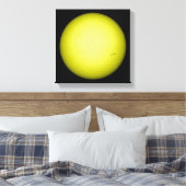 Volledig uitzicht van de zon canvas afdruk (Insitu (Slaapkamer))
