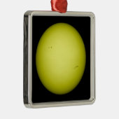 Volledig uitzicht van de zon metalen ornament (Rechts)