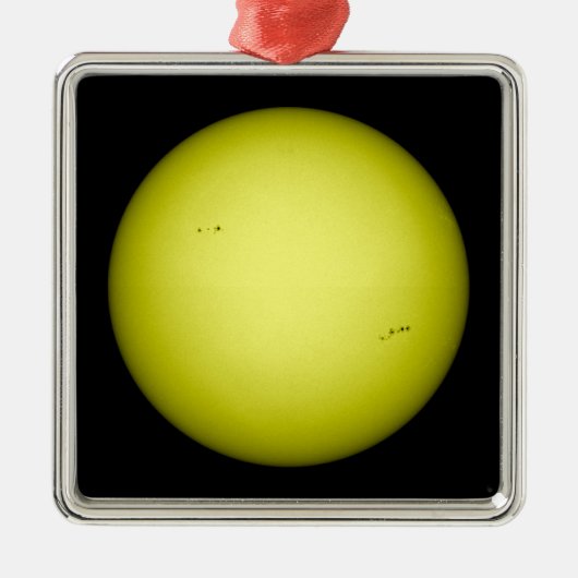 Volledig uitzicht van de zon metalen ornament (Voorkant)