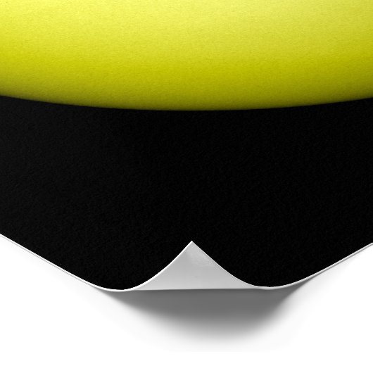 Volledig uitzicht van de zon poster (Hoek)