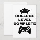 Volledig universitair niveau kaart (Voorkant / Achterkant)