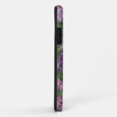 Volledig van Bloem die met Monogram wordt geperson Case-Mate iPhone Case (Achterkant/rechts)