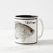 Volledig van Crappie Tweekleurige Koffiemok (Voorkant rechts)