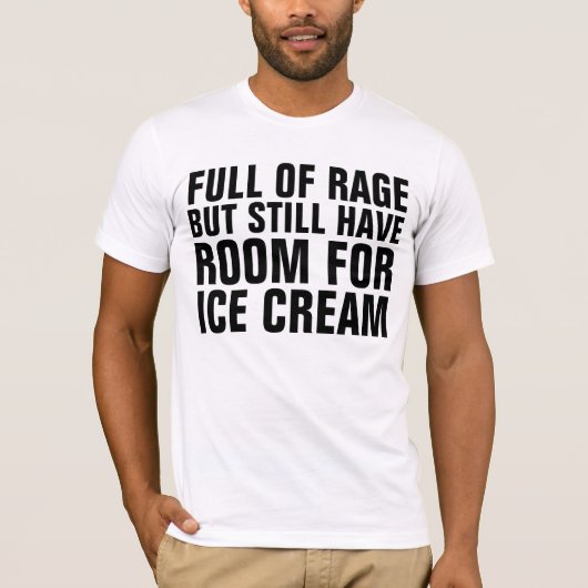 VOLLEDIG VAN DE GROOTFUNNY ICE CREAM T-SHIRTS (Voorkant)