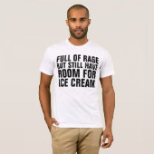 VOLLEDIG VAN DE GROOTFUNNY ICE CREAM T-SHIRTS (Voorkant volledig)