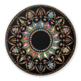 "Volledig van kleur" Keramische Knop