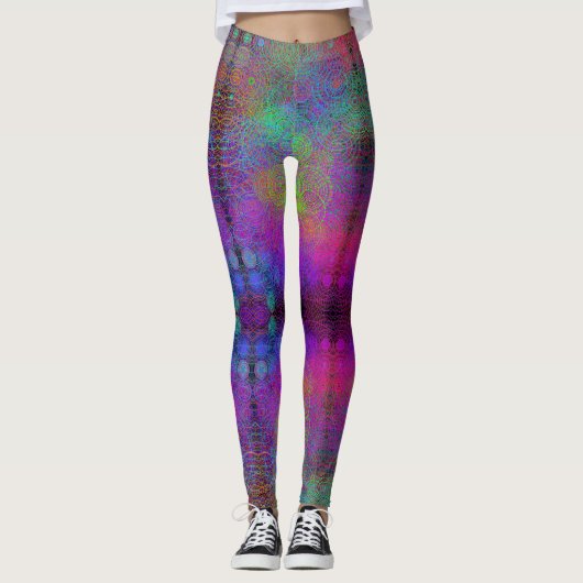 Volledig Verdraaide Leggings (Voorkant)