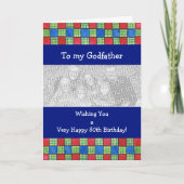 Volledig  verjaardagsfotokaart kaart (Voorkant)