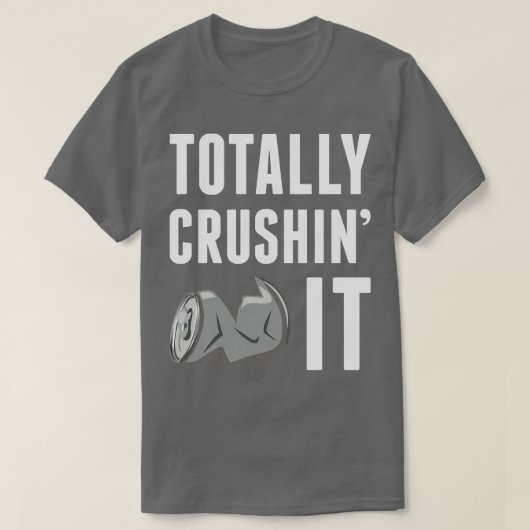 Volledig verpletterend het 1 t-shirt (Design voorkant)