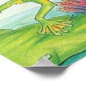 Volledig vertrouwen op het Poster van God FROG (Hoek)