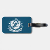 Volledig verzenden University Skiën Bagagelabel (Achterkant horizontaal)