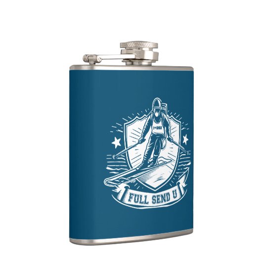 Volledig verzenden University Skiën Heupfles (Rechts)