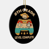 Volledig videogames op 8e niveau keramisch ornament (Rechts)