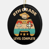 Volledig videogames op 8e niveau keramisch ornament (Links)