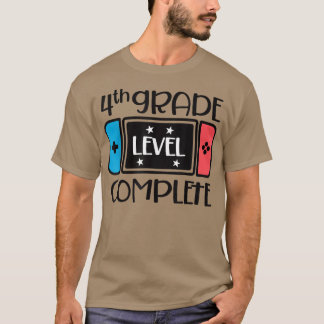Volledig videospel met vierde graad t-shirt