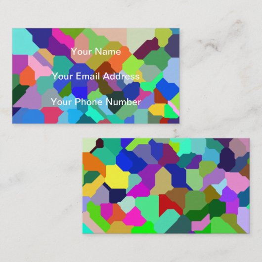 Volledig Visitekaartje #1 (Voorkant / Achterkant)