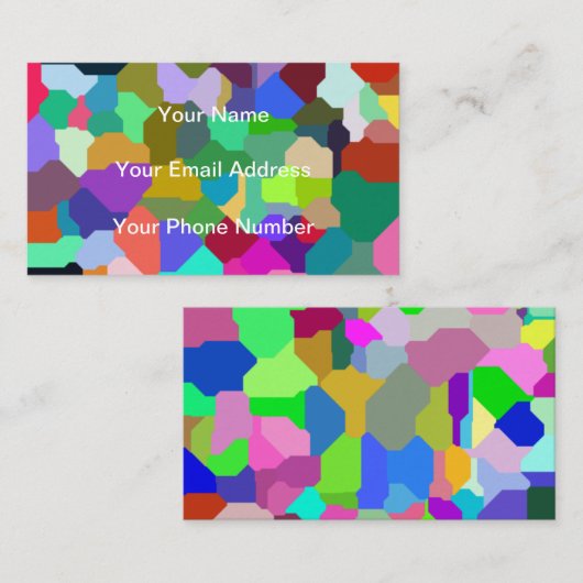 Volledig Visitekaartje #2 (Voorkant / Achterkant)