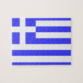 Volledig vlag van Griekenland Legpuzzel (Horizontaal)