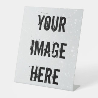 Volledig  voetstuk reclamebord met voetstuk