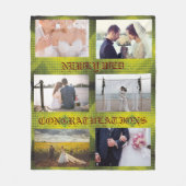 Volledig  voor nieuwe schijfballon fleece deken (Voorkant)