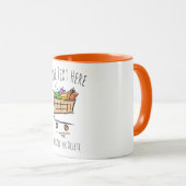 Volledig winkelwagentje/trolley/Winterverkoop. Cad Mok (Voorkant rechts)