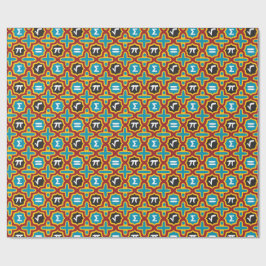 Volledig Wiskunde Gift Wrap! Cadeaupapier