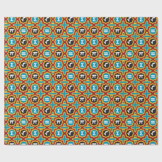 Volledig Wiskunde Gift Wrap! Cadeaupapier (Vlak)