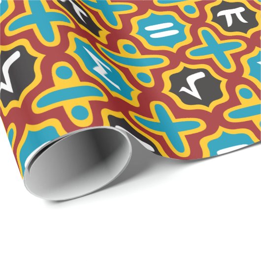 Volledig Wiskunde Gift Wrap! Cadeaupapier (Rol Hoek)